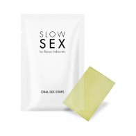 Bijoux Indiscrets Strips de Sexo Oral Slow para Placer Fresco