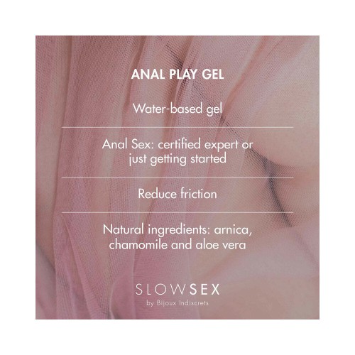 Bijoux Indiscrets Anal Play Gel 1 oz - Water-based Coconut Scent