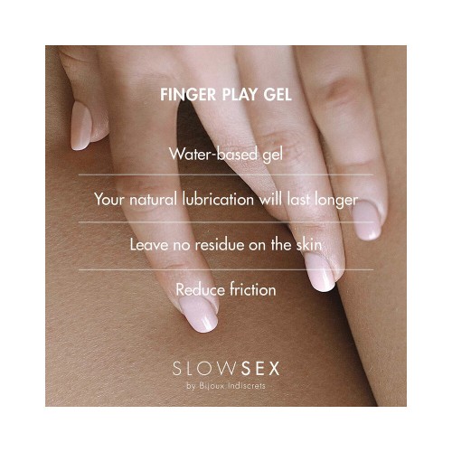 Bijoux Indiscrets Slow Sex Finger Play Gel 1 oz