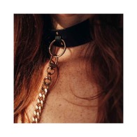 Bijoux Indiscrets Maze Choker with Leash - Bold Design