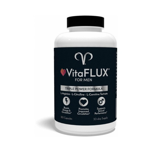 VitaFLUX for Men Supplement Pills 180-Count - Boost Testosterone and Libido