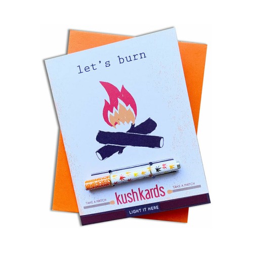 Let's Burn One Hitter Kard for Cannabis Lovers