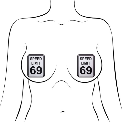 Speed Limit 69 Nipple Pasties