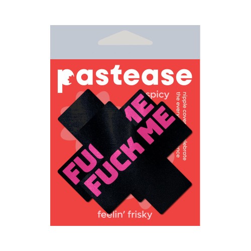 Pastease Fuck Me Crosses Nipple Pasties