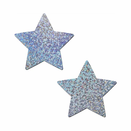 Pastease Estrellas Brillantes Pasties Plateadas