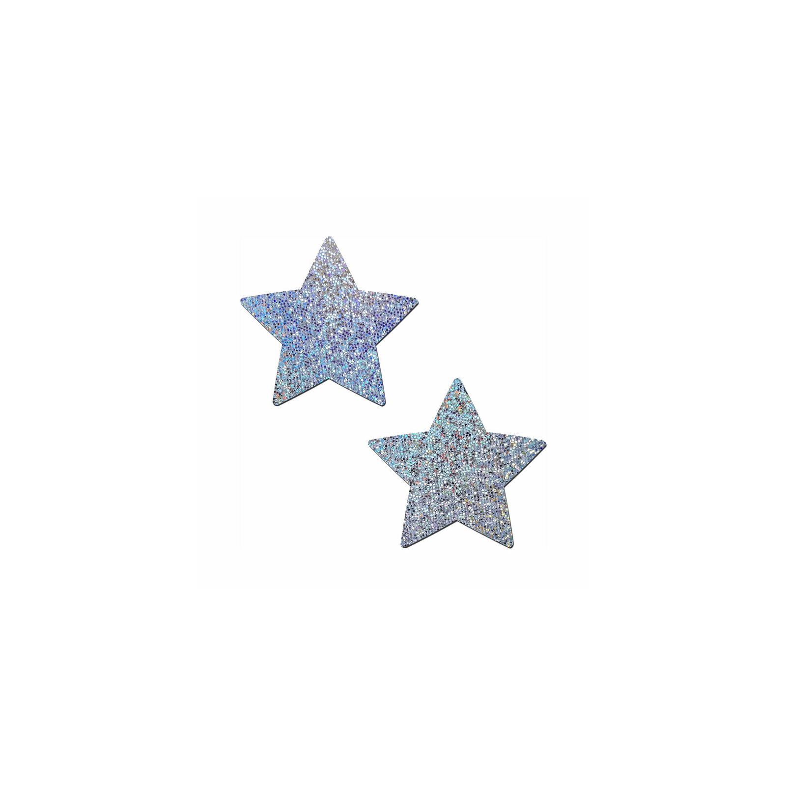 Pastease Estrellas Brillantes Pasties Plateadas