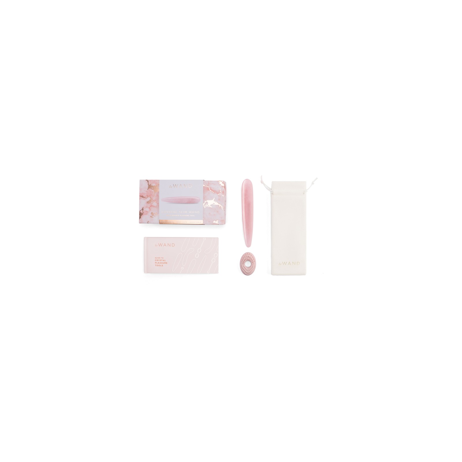 Le Wand Crystal Slim Wand Cuarzo Rosa