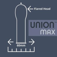 Union Max Latex Condoms 12-Pack - Superior Comfort