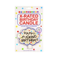 Happy Fucking Birthday X-Rated Candle