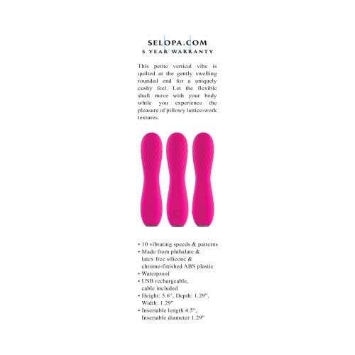 Selopa Razzle Dazzle Rechargeable Silicone Vibe