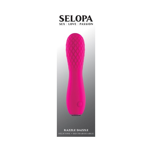 Vibrador Recargable Selopa Razzle Dazzle de Silicona