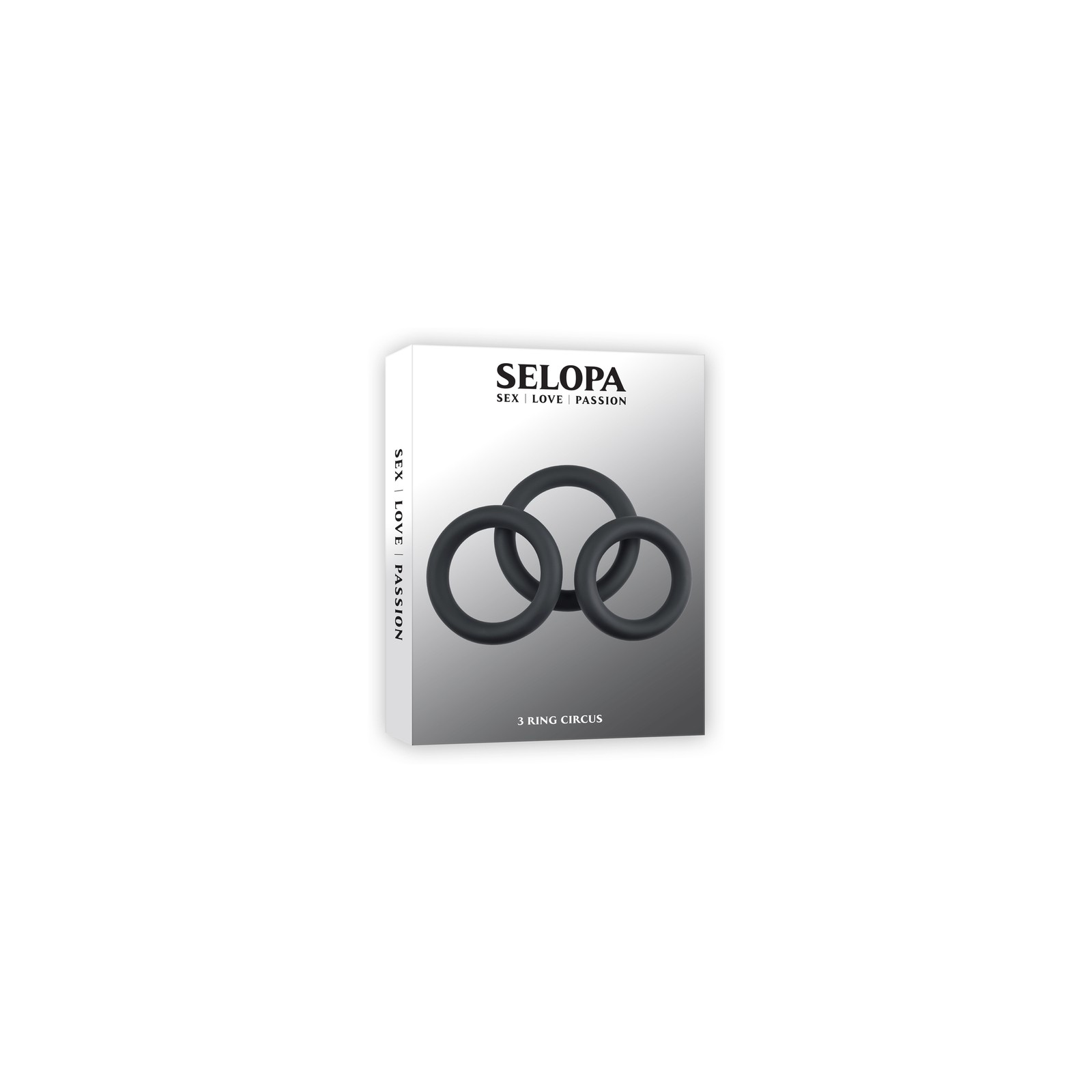 Selopa 3 Ring Circus Cock Ring Set - Enhance Pleasure