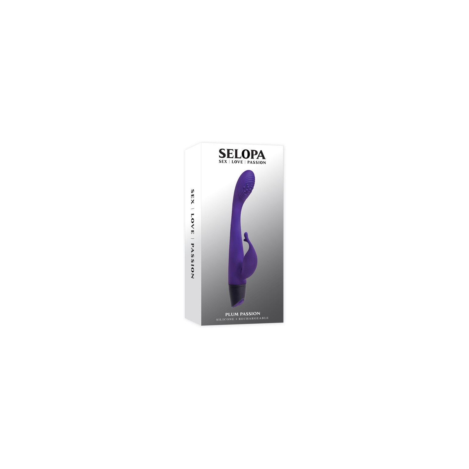 Selopa Plum Passion Recargable Dual Stim Silicona