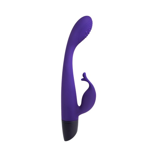 Selopa Plum Passion Rechargeable Dual Stim Silicone