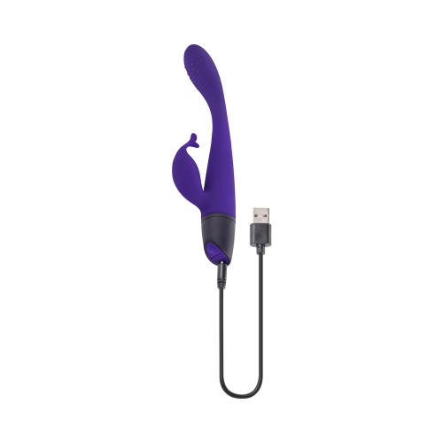 Selopa Plum Passion Rechargeable Dual Stim Silicone