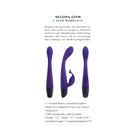 Selopa Plum Passion Rechargeable Dual Stim Silicone