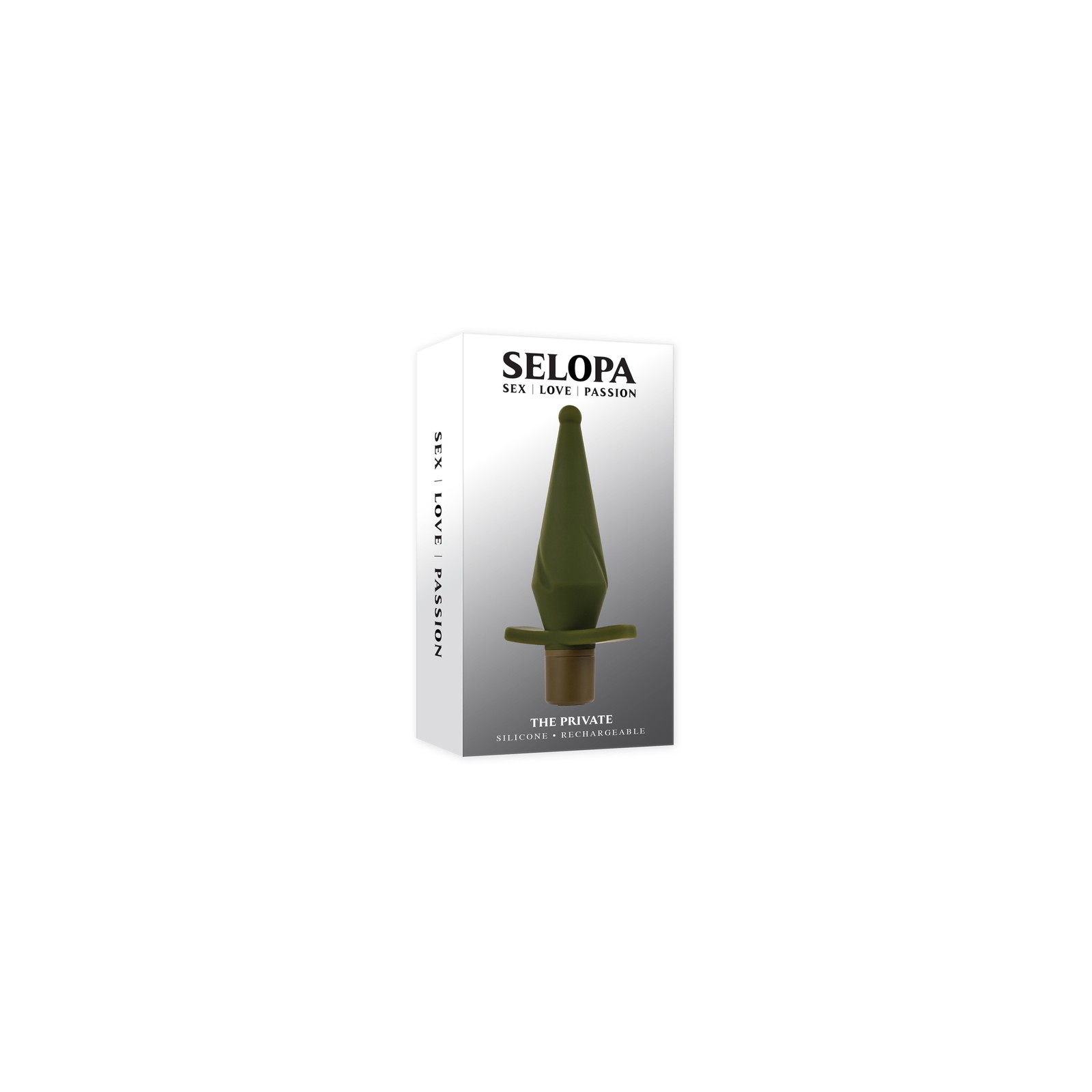 Selopa The Private Rechargeable Butt Plug Silicone