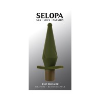 Selopa The Private Rechargeable Butt Plug Silicone