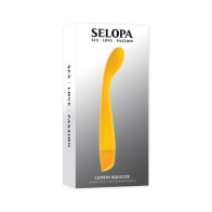 Vibrador Recargable Lemon Squeeze para el Punto G de Selopa