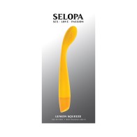 Vibrador Recargable Lemon Squeeze para el Punto G de Selopa