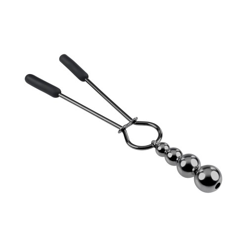 Beaded Nipple Clamps Stainless Steel for Sensual Play