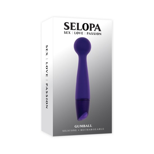 Rechargeable Slim Wand for Targeted Pleasure