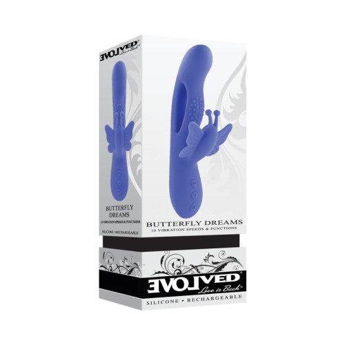 Vibrador Evolved Butterfly Dreams - Experiencia de Estimulación Dual