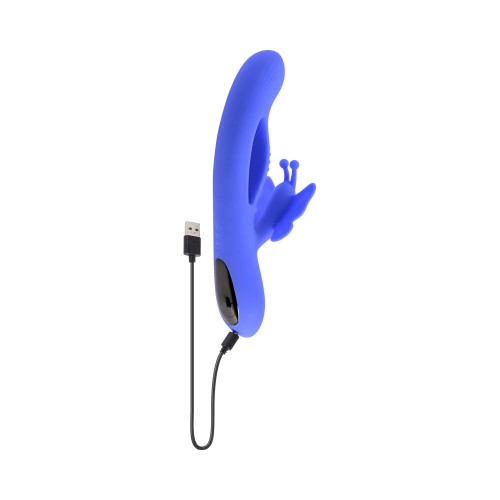 Evolved Butterfly Dreams Vibrator - Dual Stim Experience