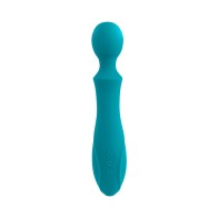 Evolved Wanderful Sucker Rechargeable Wand - Dual Function Pleasure