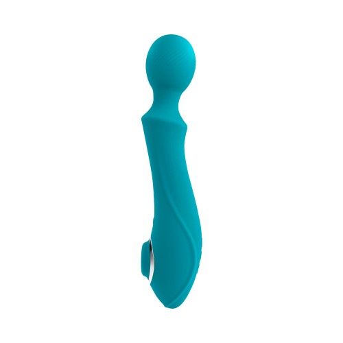 Evolved Wanderful Sucker Rechargeable Wand - Dual Function Pleasure