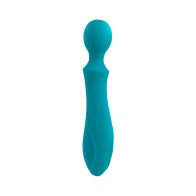 Evolved Wanderful Sucker Rechargeable Wand - Dual Function Pleasure