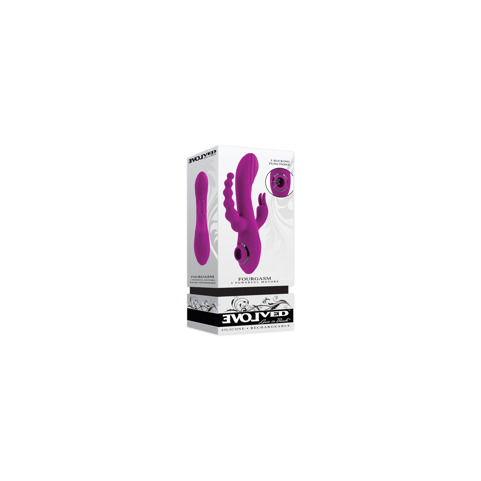 Evolved Fourgasm Vibrador Triple Estímulo