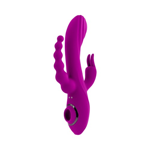 Evolved Fourgasm Vibrador Triple Estímulo