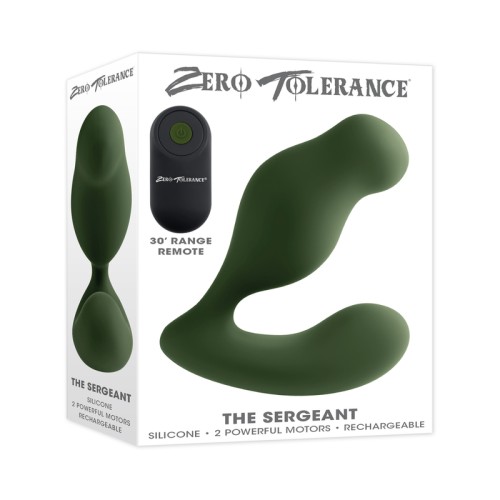 Zero Tolerance The Sergeant Rechargeable Prostate Vibe