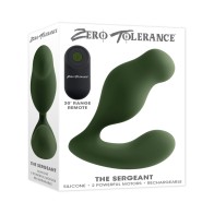 Zero Tolerance El Sargento Vibrador Prostata Recargable