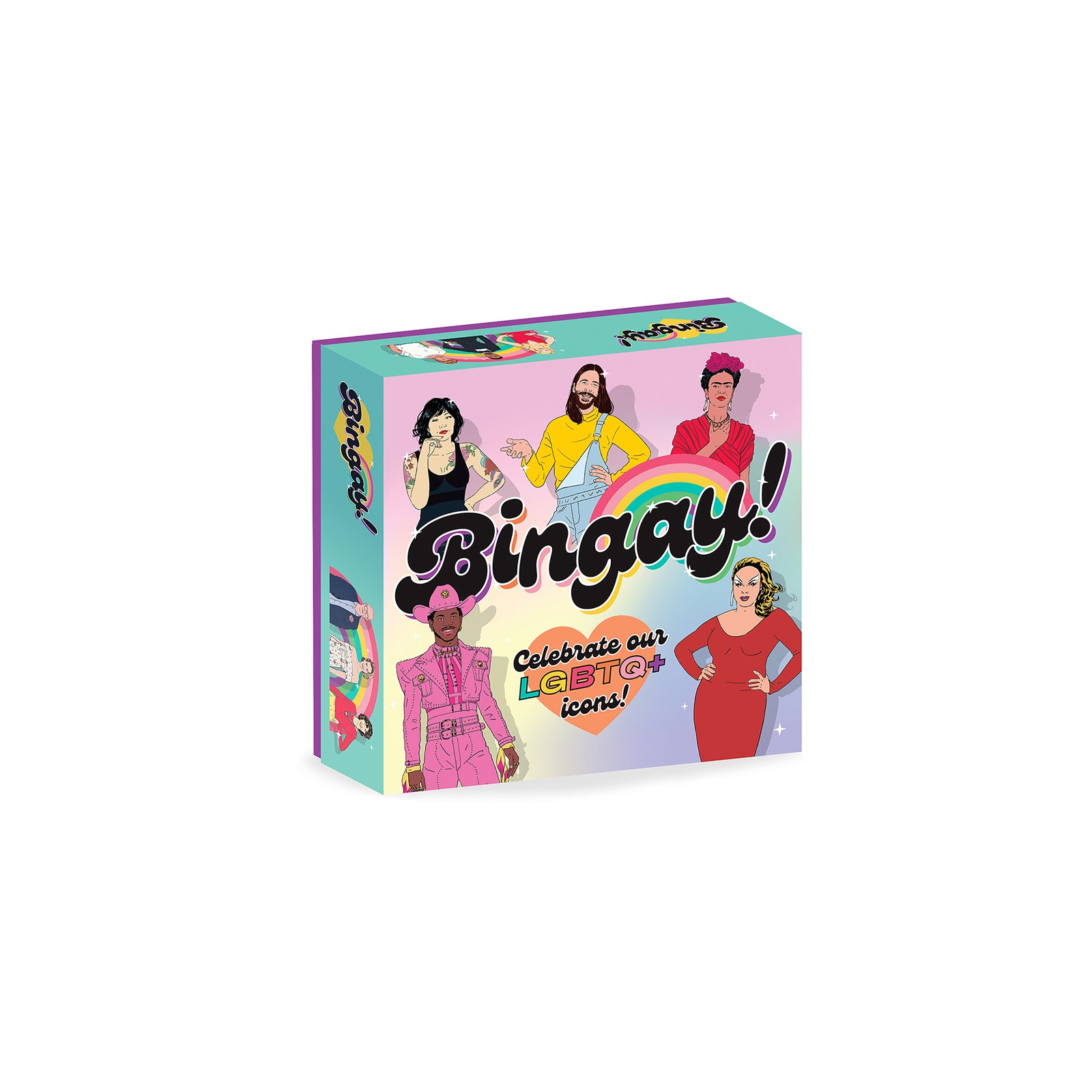 Bingay! Celebra a Nuestros Íconos LGBTQ+ Juego de Bingo