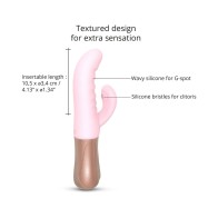 Conejito Vibrador Thrusting Sassy Bunny de Love to Love - Placer Vibrante