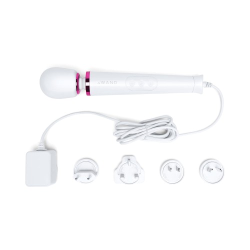 Le Wand Powerful Petite Plug-In Massager White