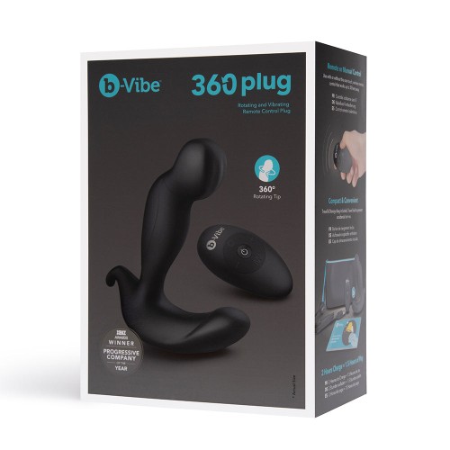 b-Vibe Plug Rotatorio y Vibrante con Control Remoto