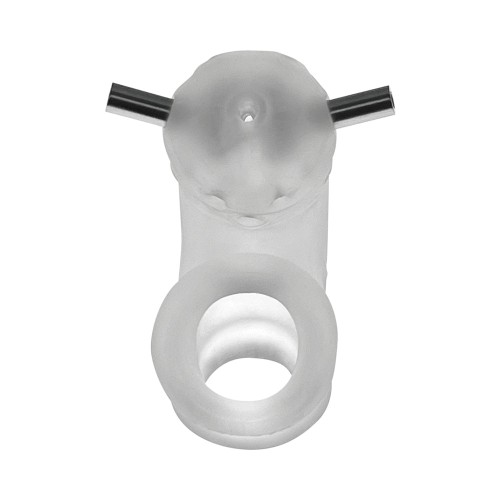 OxBalls Airlock Electro Vented Chastity para Mejora del Juego