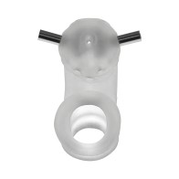 OxBalls Airlock Electro Vented Chastity para Mejora del Juego