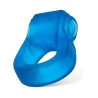 Anillo para el Pene Glowdick OxBalls con LED Hielo Azul