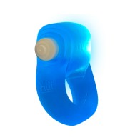 Anillo para el Pene Glowdick OxBalls con LED Hielo Azul