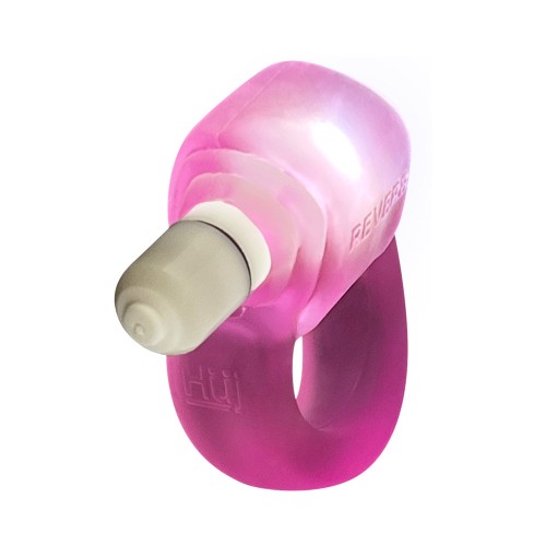 OxBalls Glowdick Cockring With LED Pink Ice