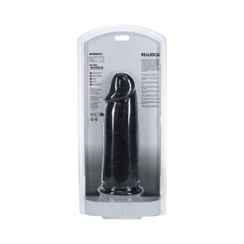 Dildo RealRock Extra Grueso 9 Pulgadas Negro