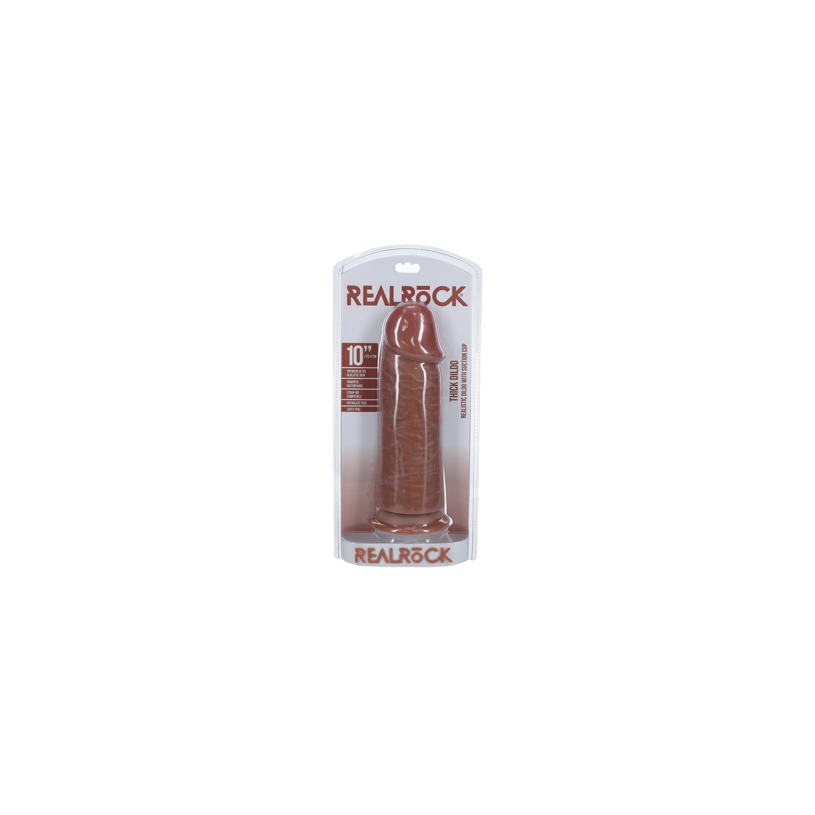 Dildo RealRock Extra Grueso Beige - Experiencia Realista Definitiva