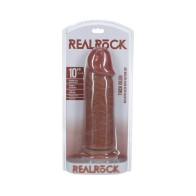 Dildo RealRock Extra Grueso Beige - Experiencia Realista Definitiva