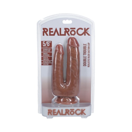 RealRock Dildo Doble Problema Tan