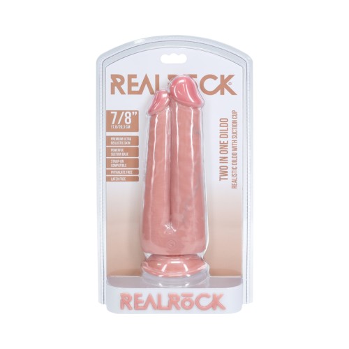 Dildo RealRock Dos en Uno Beige