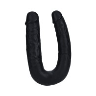 RealRock Dildo Doble en Forma de U 9 in. para Placer Intenso